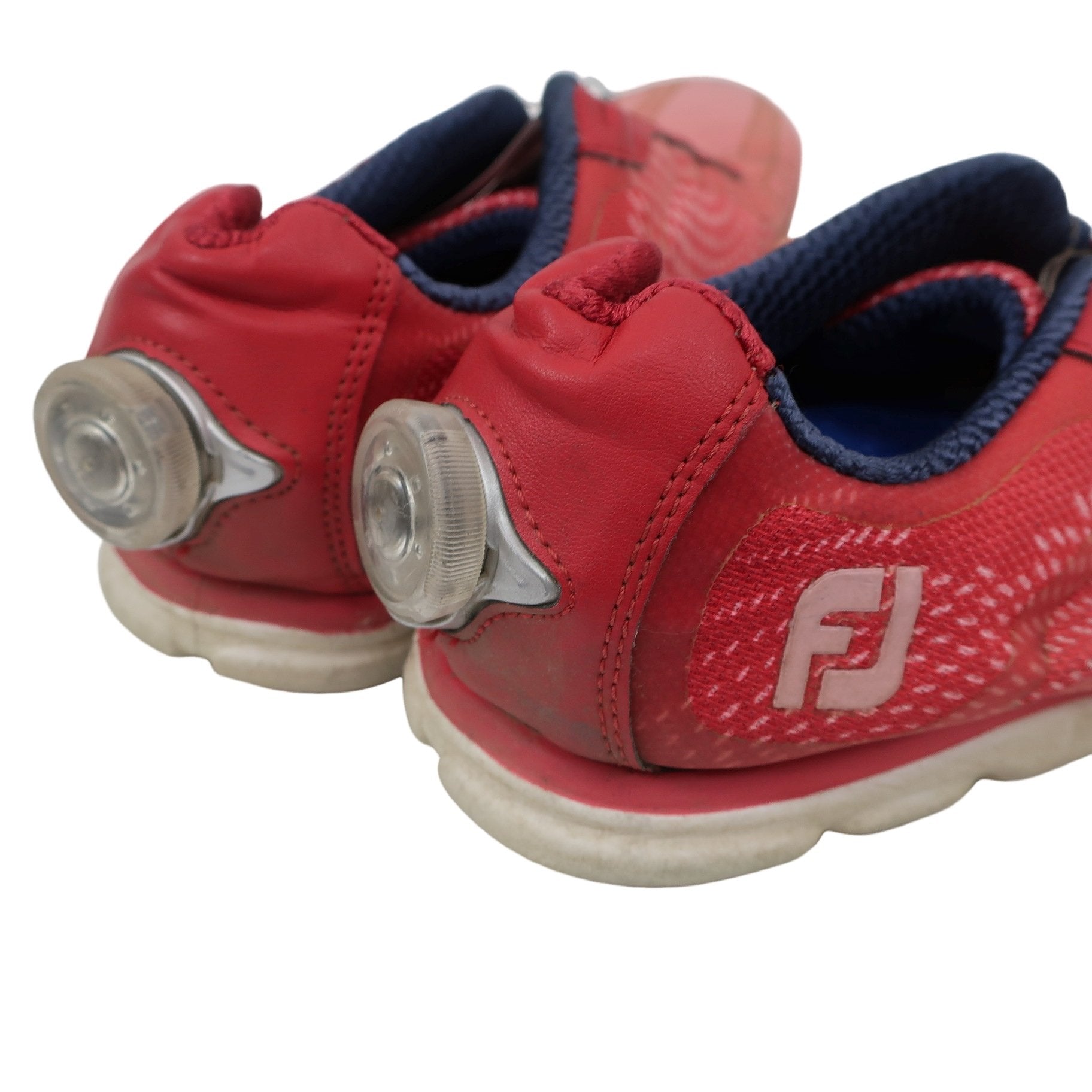FOOTJOY(フットジョイ) ダイヤル式スパイクレスゴルフシューズ 赤 レディース 24.0cm 98009J B