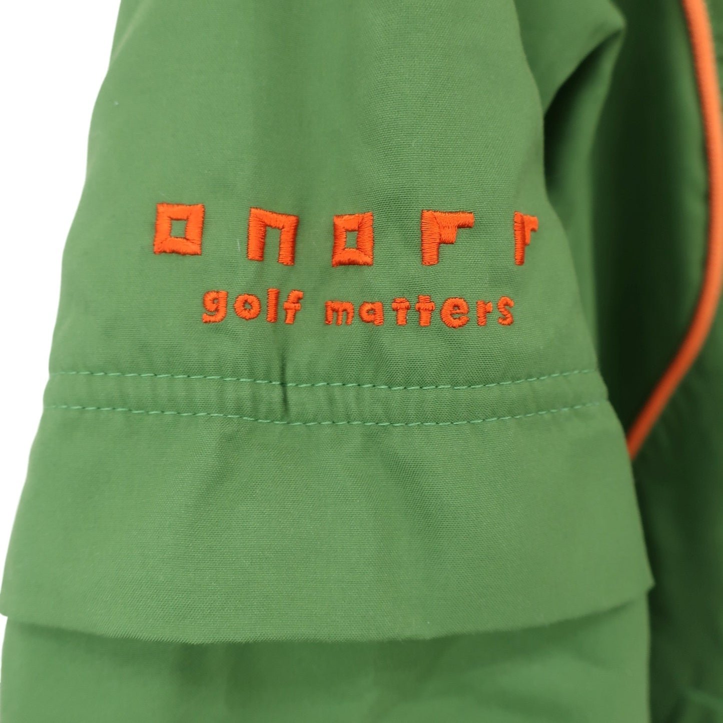 ONOFF(オノフ) ハーフジップナイロンジャケット 緑 メンズ M B