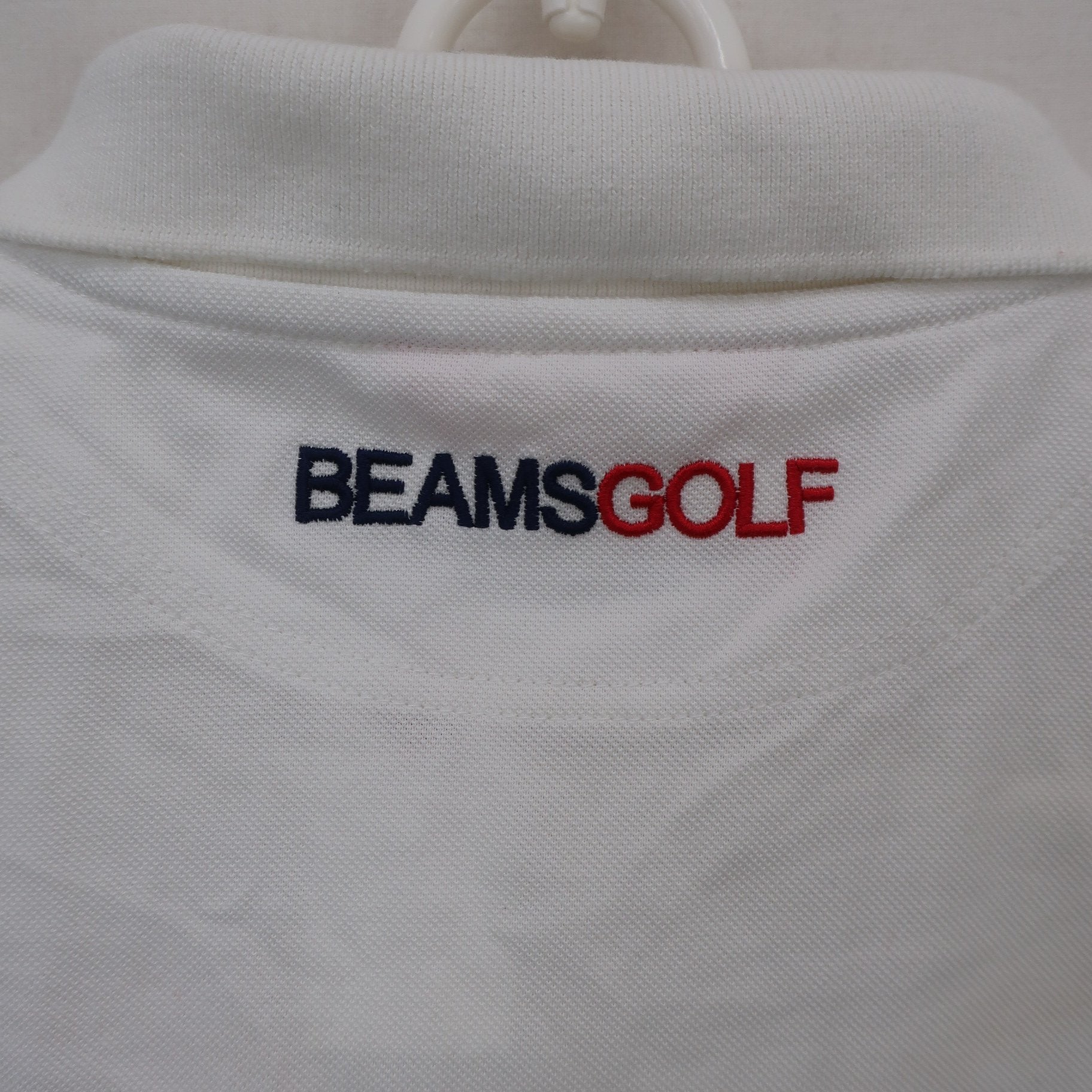BEAMS GOLF(ビームスゴルフ) ポロシャツ 白 レディース L B