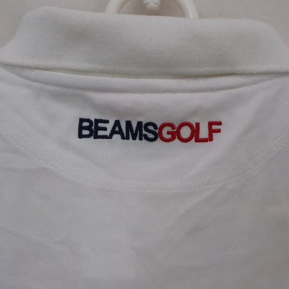 BEAMS GOLF(ビームスゴルフ) ポロシャツ 白 レディース L B