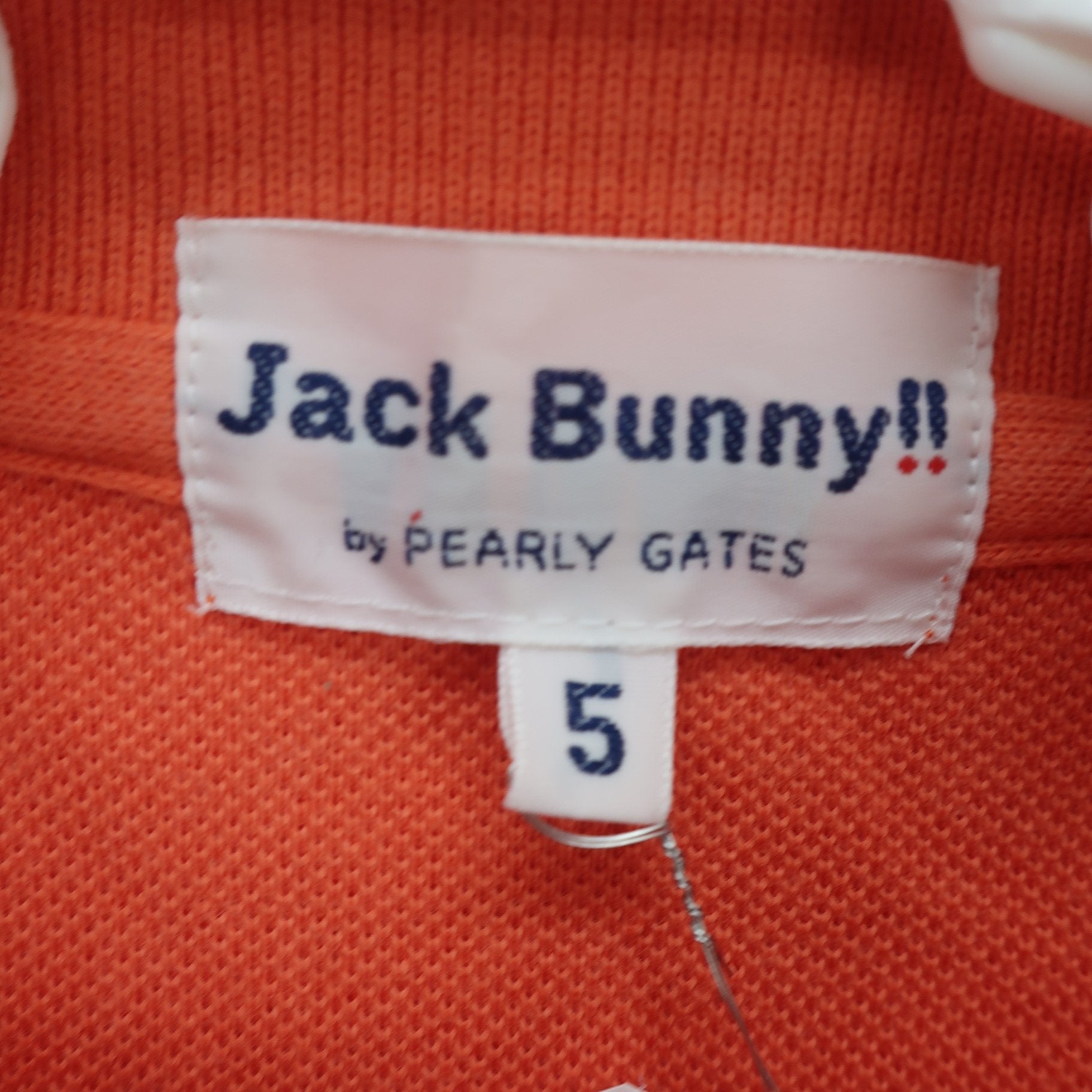 Jack Bunny(ジャックバニー) ポロシャツ オレンジ メンズ 5 262-260872 B