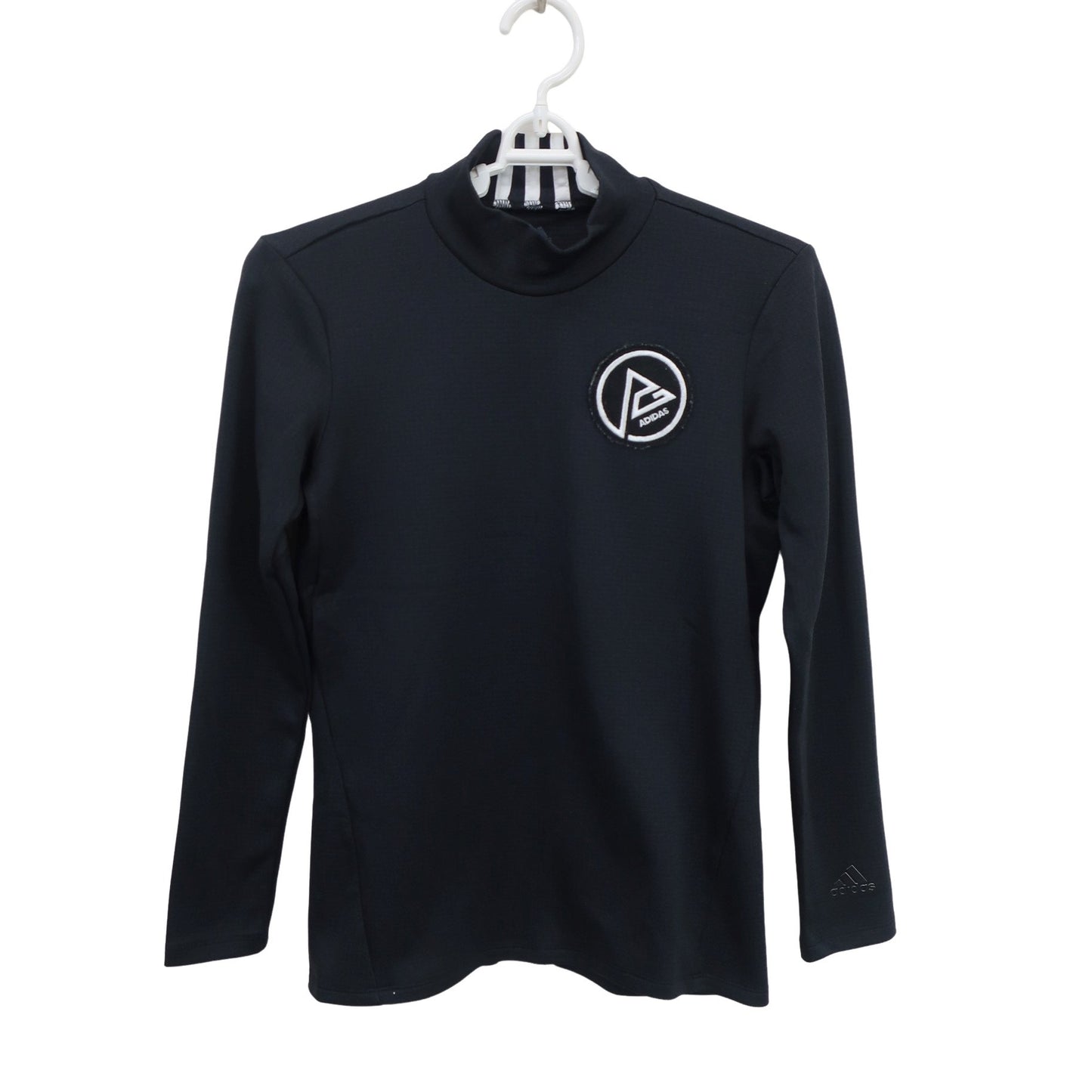 adidas(アディダス) ハイネックシャツ 黒 レディース M A