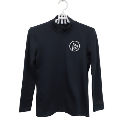 adidas(アディダス) ハイネックシャツ 黒 レディース M A