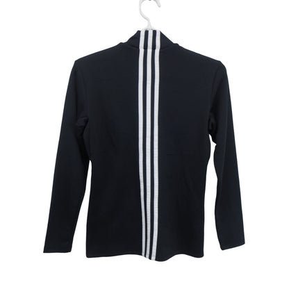 adidas(アディダス) ハイネックシャツ 黒 レディース M A