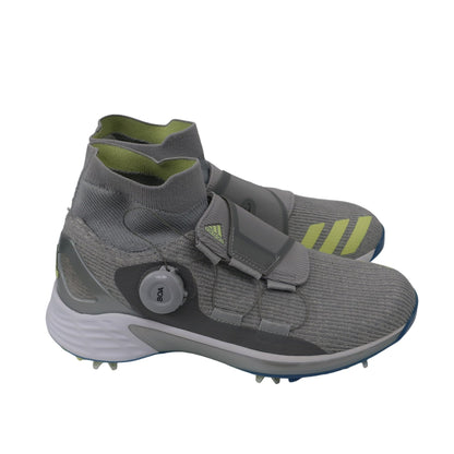 adidas(アディダス) ダイヤル式ゴルフシューズ グレーイエロー レディース 24.5cm ZG21 MOTION BOA S
