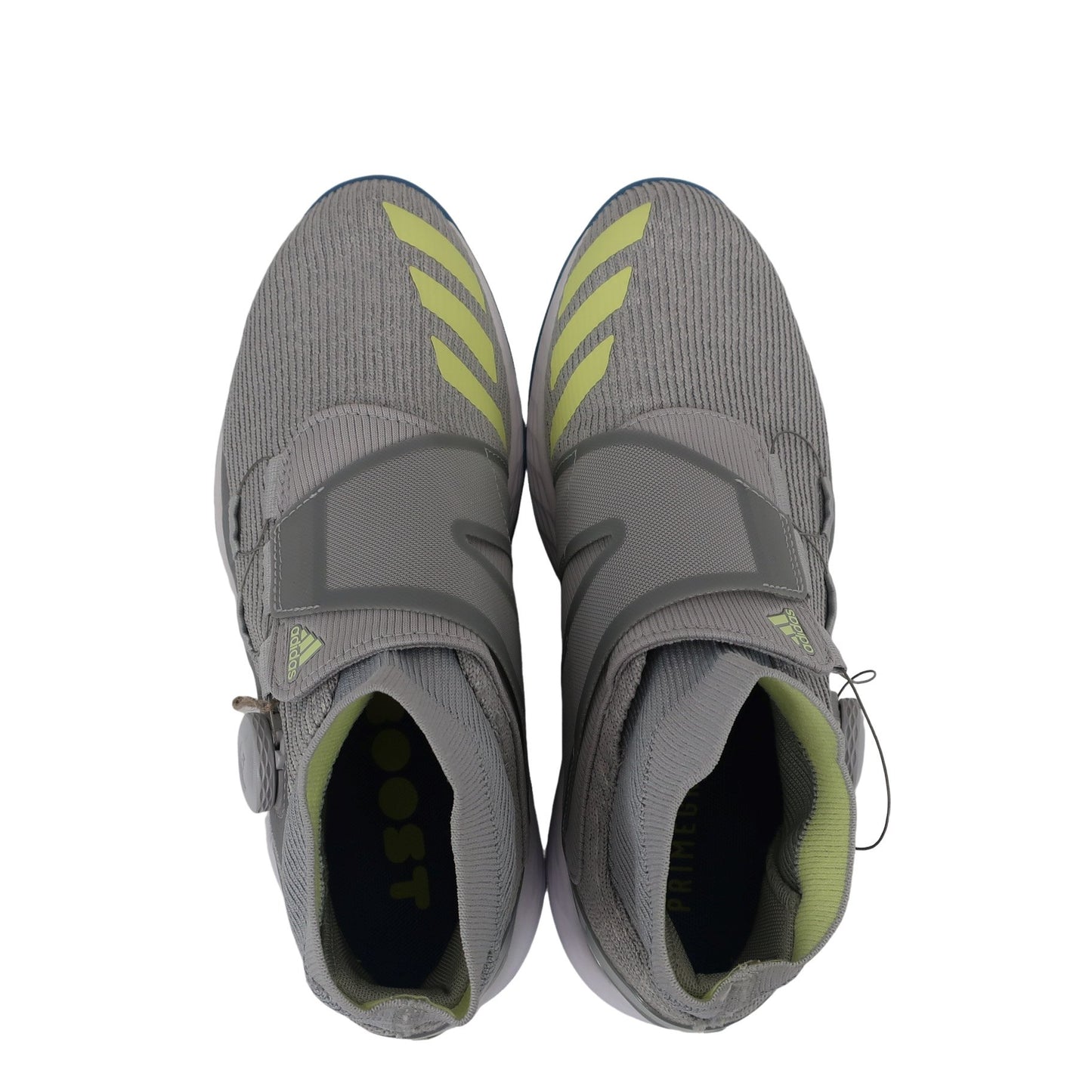 adidas(アディダス) ダイヤル式ゴルフシューズ グレーイエロー レディース 24.5cm ZG21 MOTION BOA S