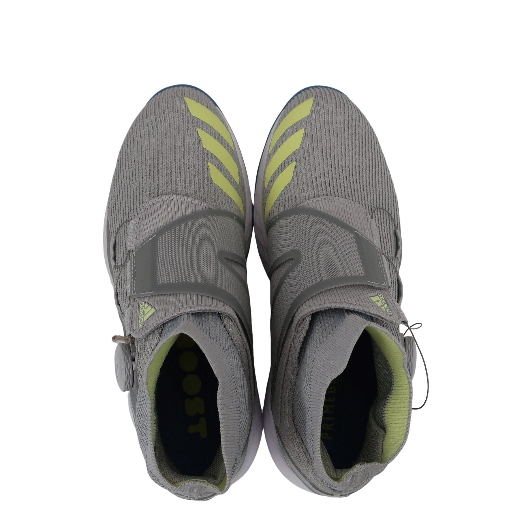 adidas(アディダス) ダイヤル式ゴルフシューズ グレーイエロー レディース 24.5cm ZG21 MOTION BOA S