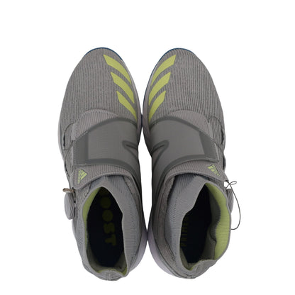 adidas(アディダス) ダイヤル式ゴルフシューズ グレーイエロー レディース 24.5cm ZG21 MOTION BOA S