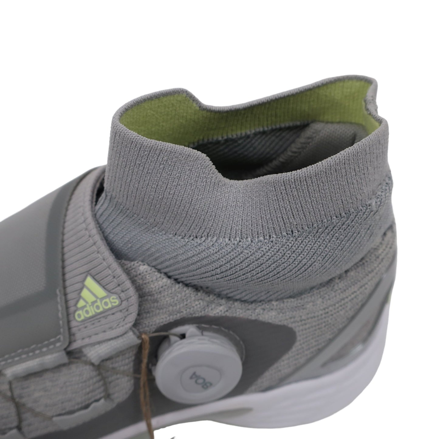adidas(アディダス) ダイヤル式ゴルフシューズ グレーイエロー レディース 24.5cm ZG21 MOTION BOA S