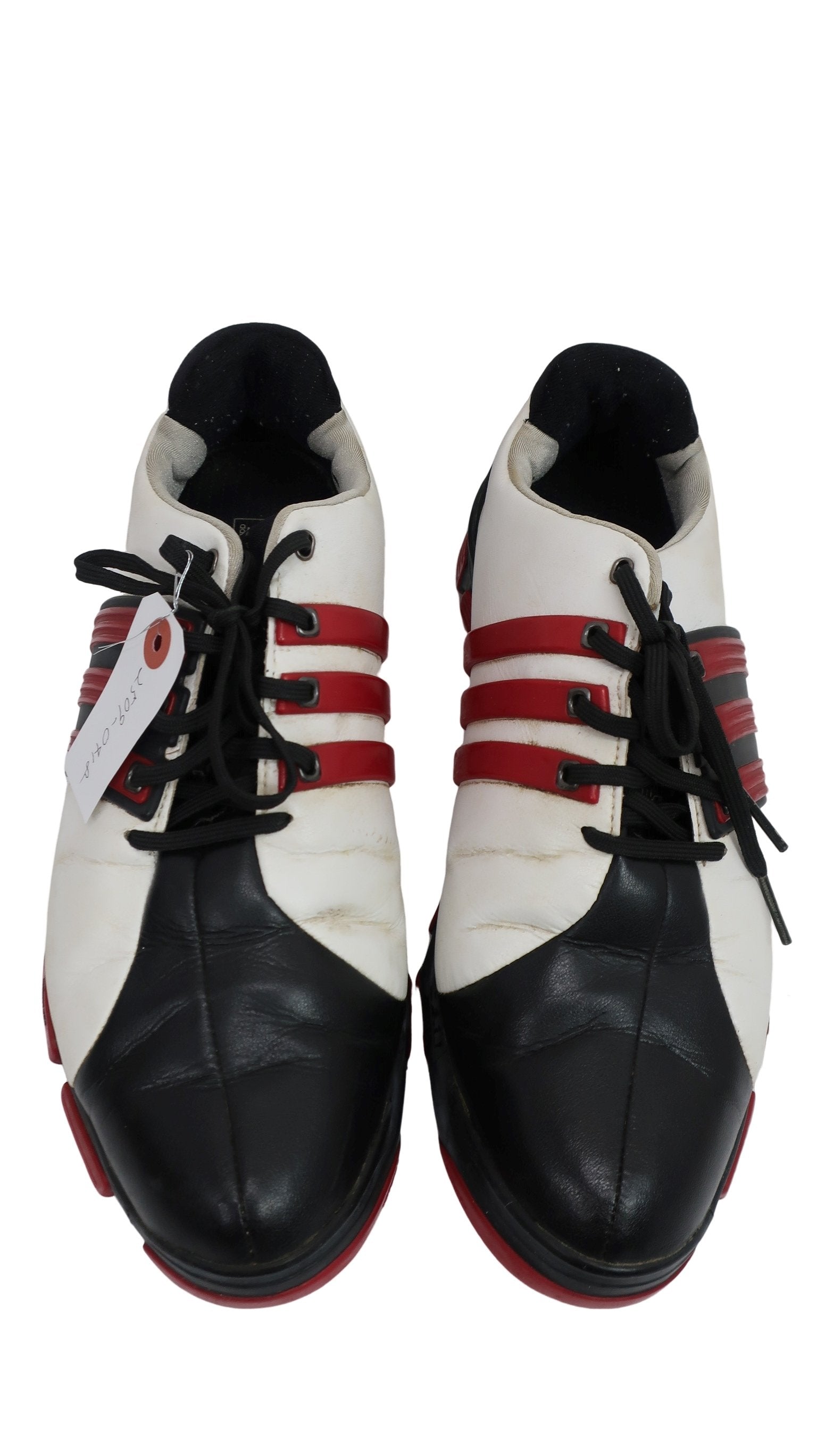 adidas(アディダス) ゴルフシューズ 白黒赤 メンズ 25.5cm EVG791003 B