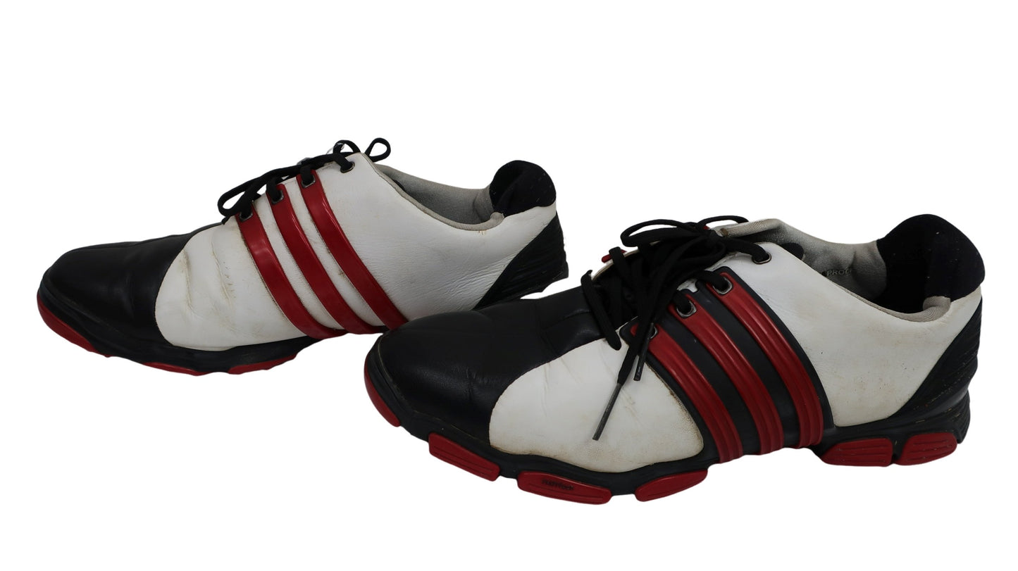 adidas(アディダス) ゴルフシューズ 白黒赤 メンズ 25.5cm EVG791003 B