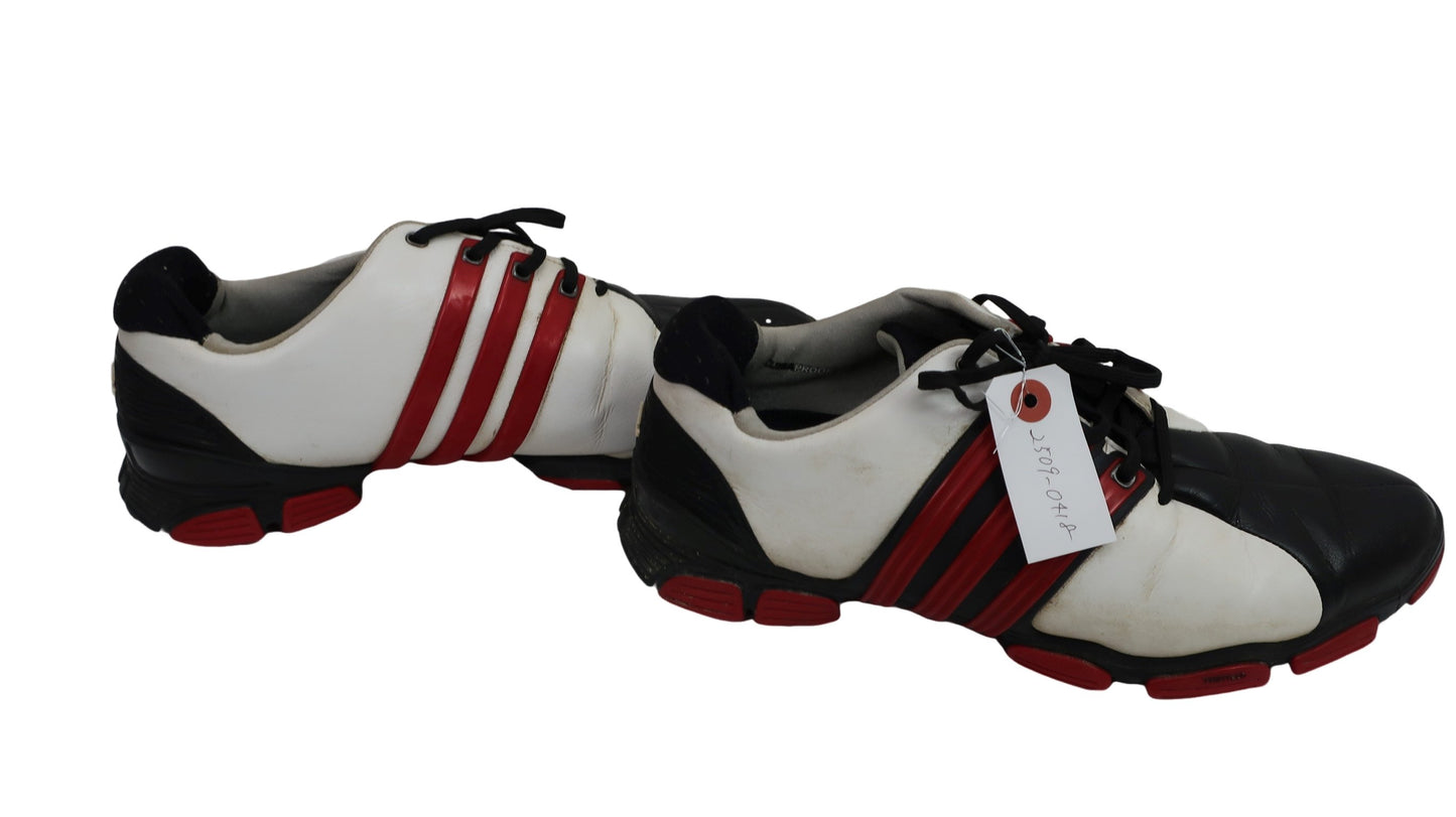 adidas(アディダス) ゴルフシューズ 白黒赤 メンズ 25.5cm EVG791003 B