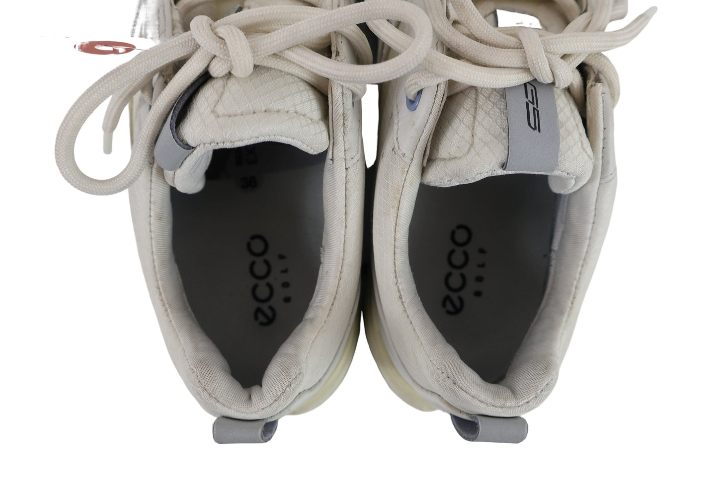 ecco(エコー) ゴルフシューズ 白グレー レディース 26(23.0cm) B