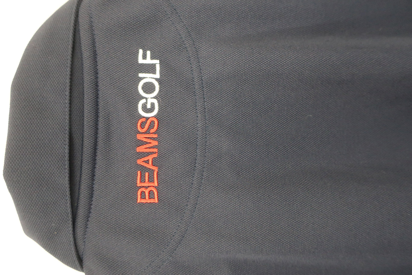 BEAMS GOLF(ビームスゴルフ) ポロシャツ ネイビー白赤 レディース M A