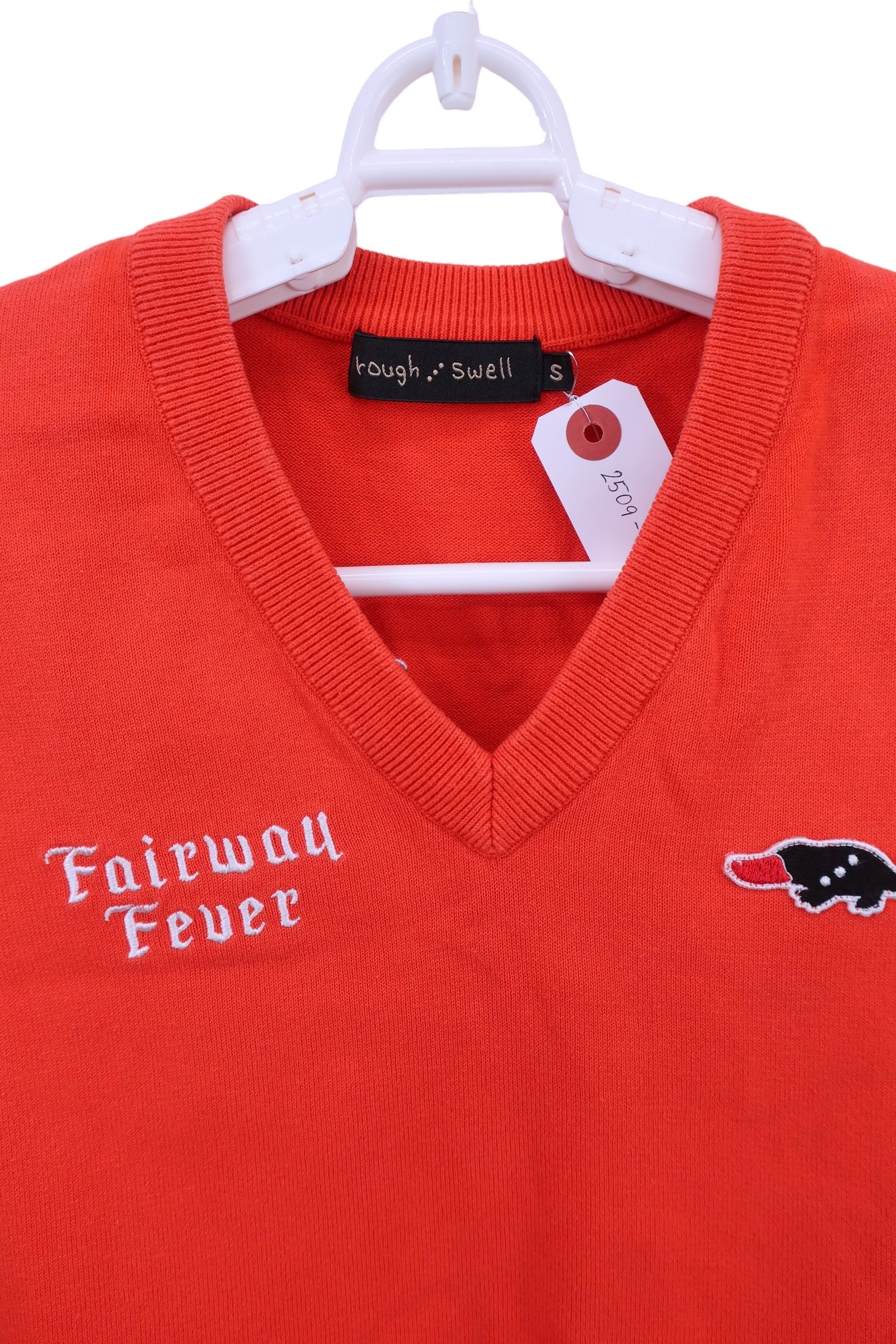 rough&swell(ラフ＆スウェル) ベスト オレンジ メンズ S A