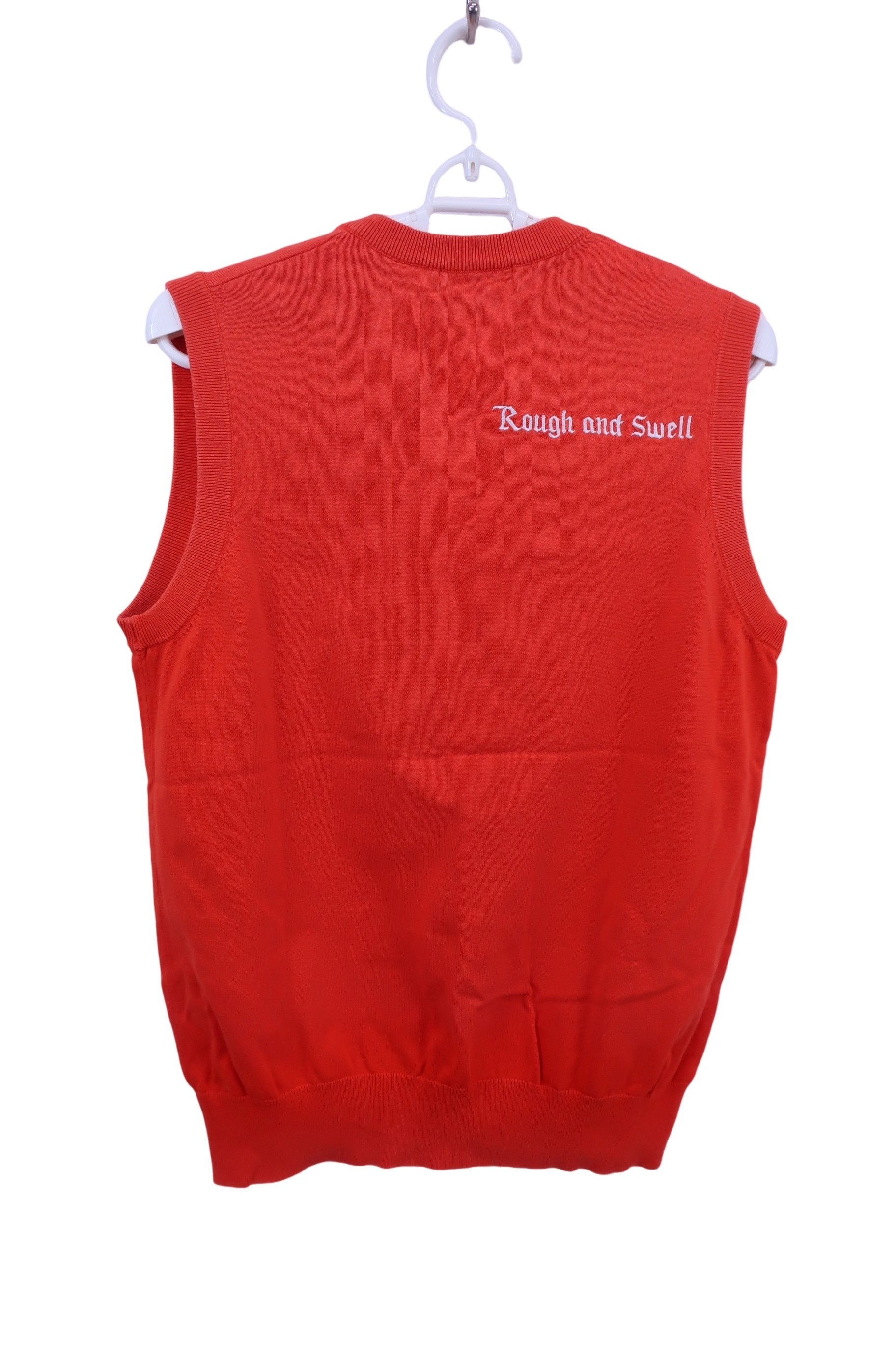 rough&swell(ラフ＆スウェル) ベスト オレンジ メンズ S A