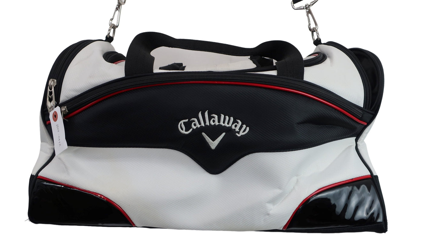 Callaway(キャロウェイ) ボストンバッグ 白黒 メンズ フリーサイズ B
