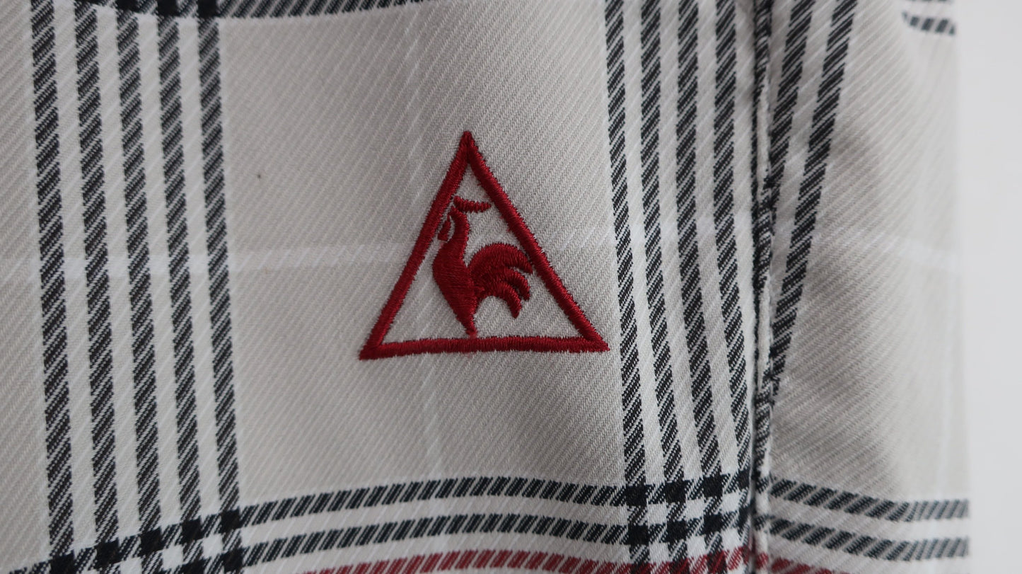 le coq sportif(ルコックスポルティフ) パンツ ベージュチェック メンズ 85 A