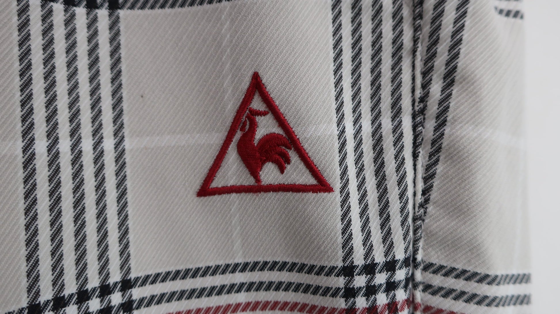 le coq sportif(ルコックスポルティフ) パンツ ベージュチェック メンズ 85 A