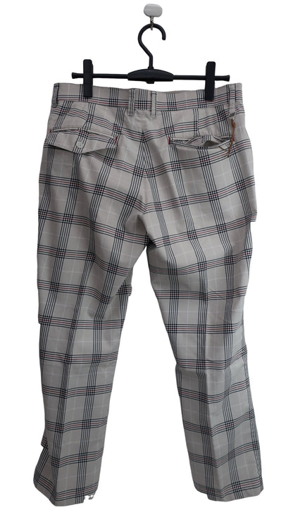 le coq sportif(ルコックスポルティフ) パンツ ベージュチェック メンズ 85 A