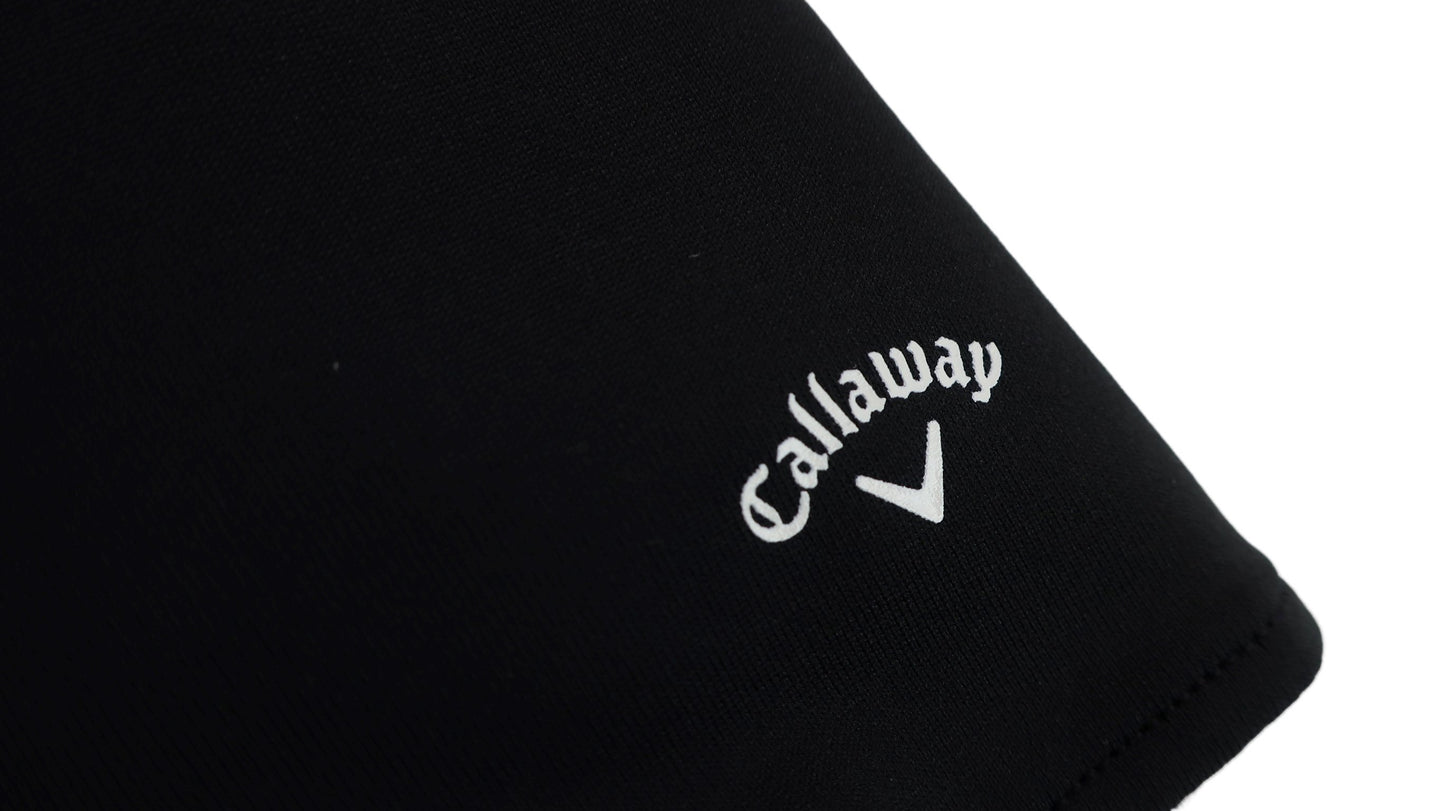 Callaway(キャロウェイ) ハーフジップポロシャツ 黒 レディース M 241-9157800 A