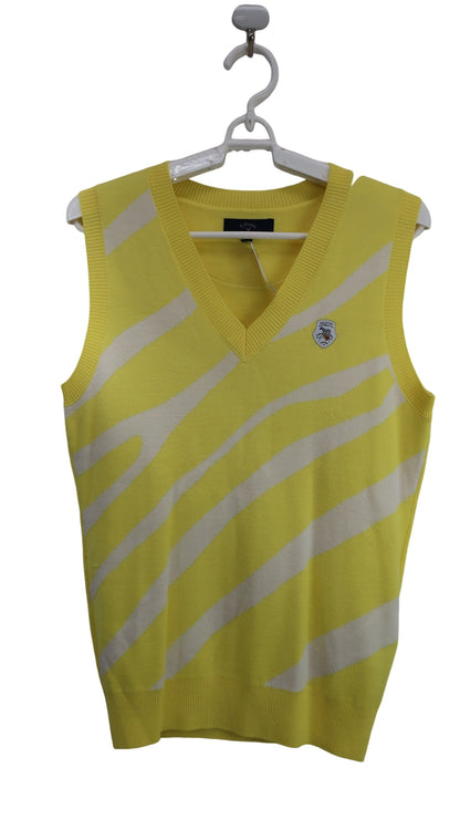 Callaway(キャロウェイ) ニットベスト 黄色 レディース L 241-6261801 A