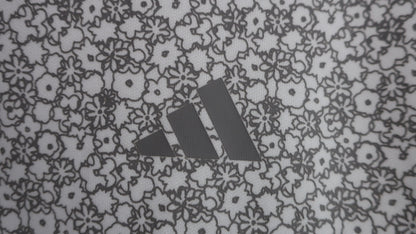 adidas(アディダス) ポロシャツ 白グレー総柄 メンズ L A