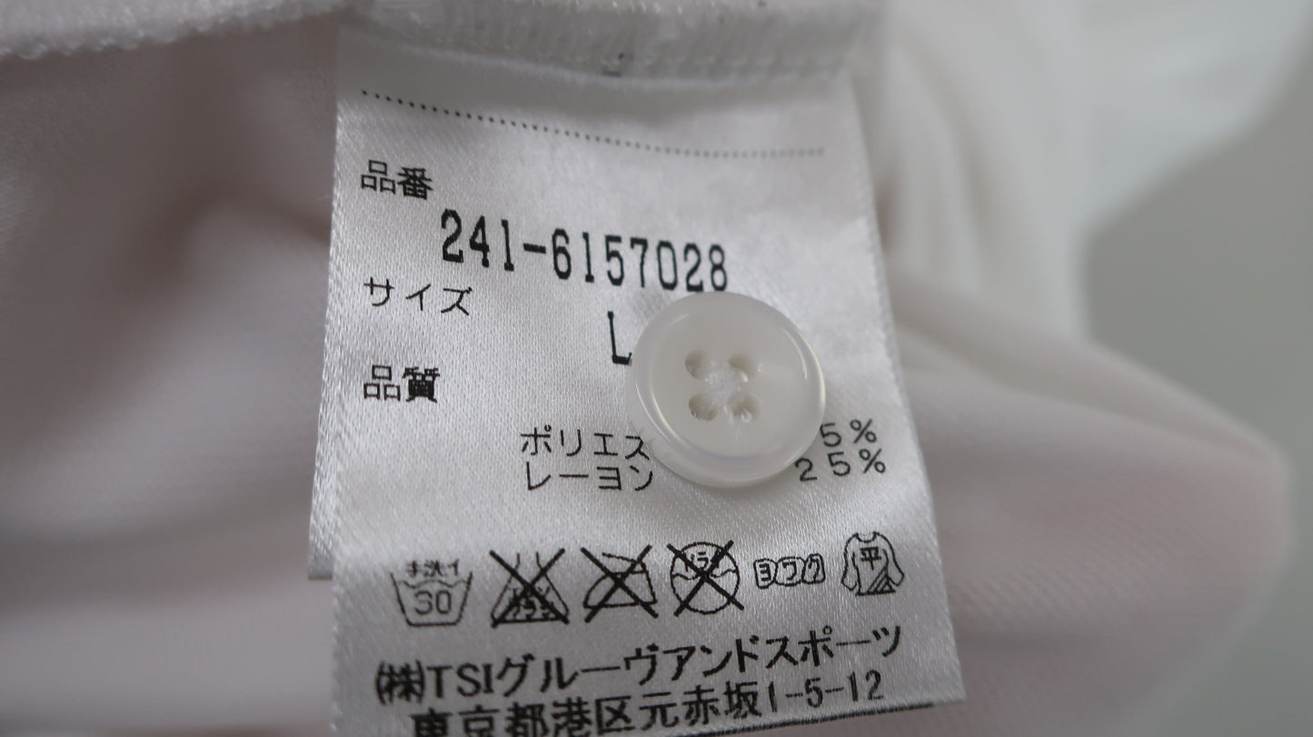 Callaway(キャロウェイ) ポロシャツ 白 メンズ L 241-6157028 A