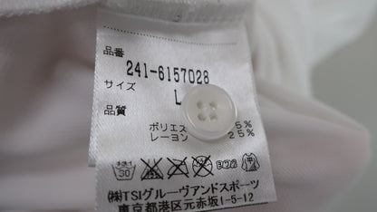 Callaway(キャロウェイ) ポロシャツ 白 メンズ L 241-6157028 A
