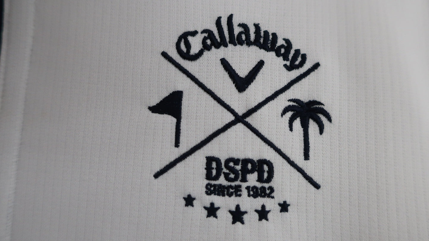 Callaway(キャロウェイ) ブルゾン 白ネイビー レディース L 241-158845 A