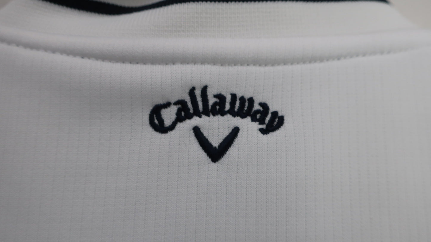Callaway(キャロウェイ) ブルゾン 白ネイビー レディース L 241-158845 A