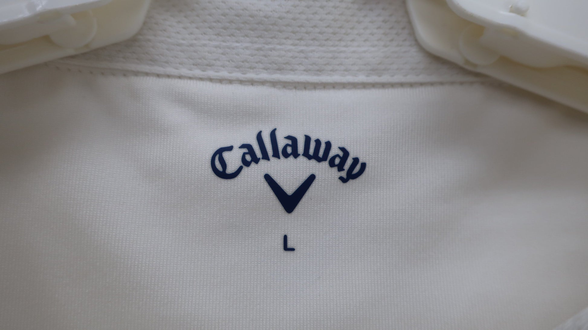 Callaway(キャロウェイ) ポロシャツ 白 メンズ L B