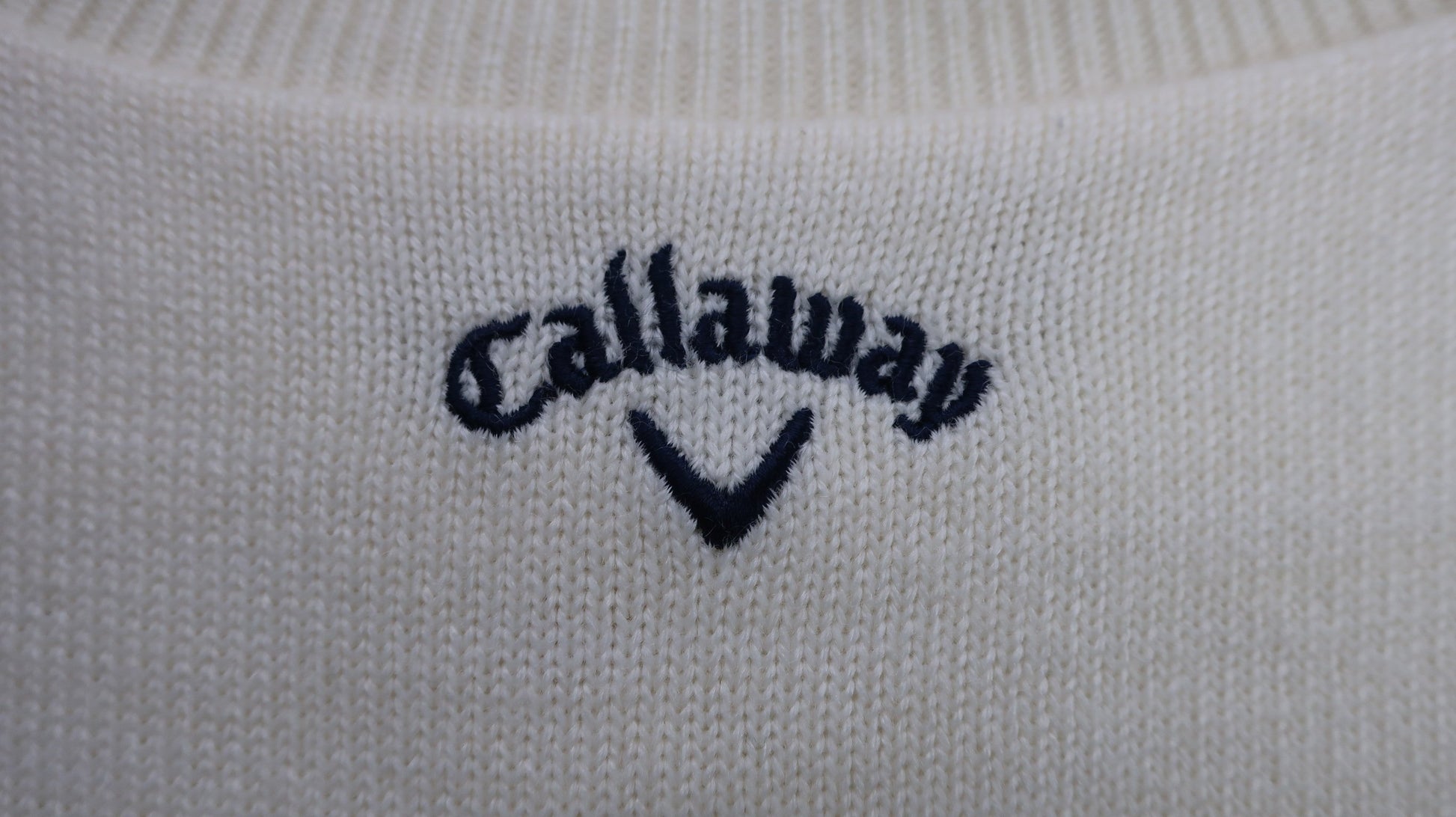 Callaway(キャロウェイ) ニットベスト クリームアーガイル柄 レディース M 241-261835 A