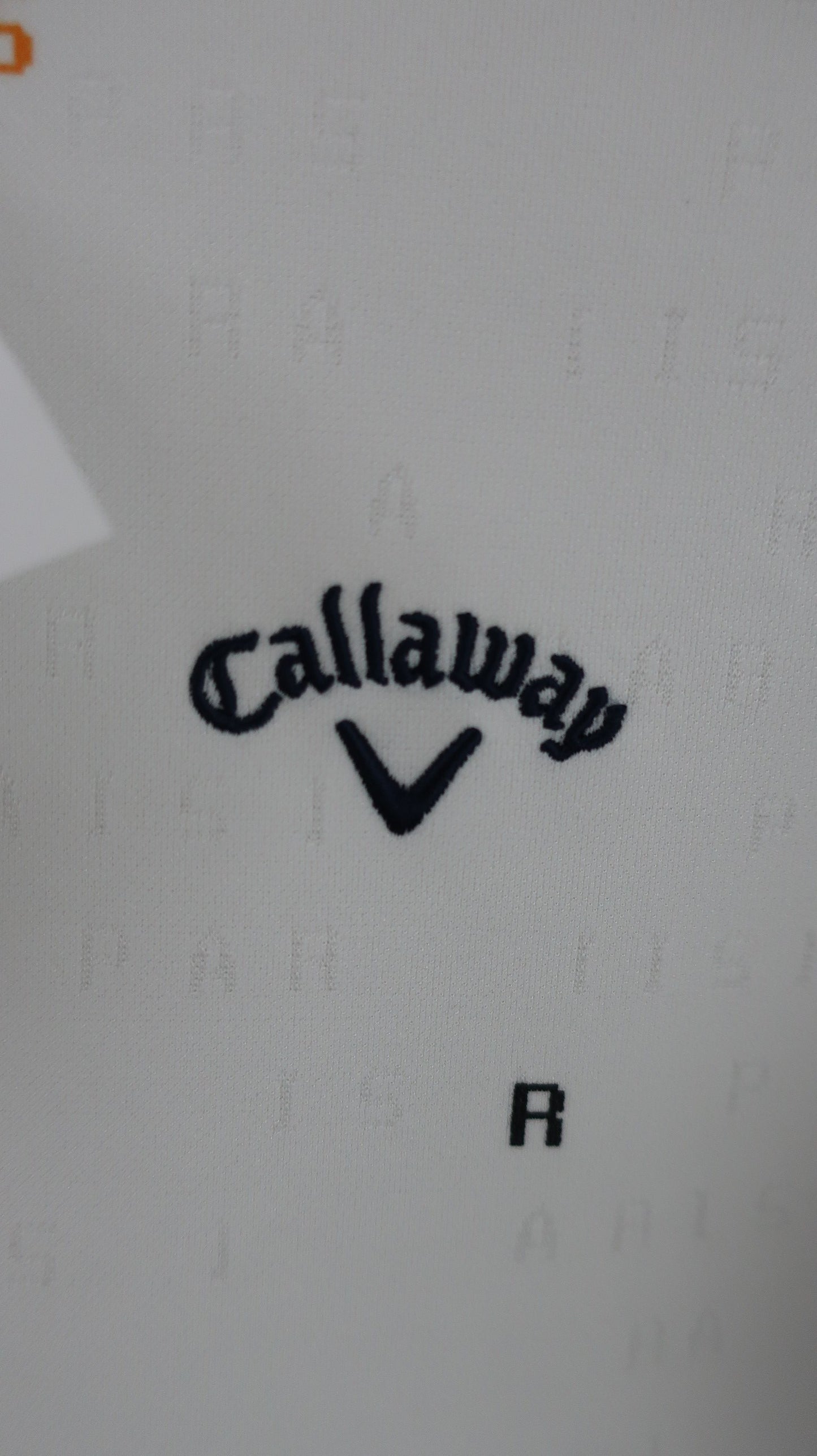 Callaway(キャロウェイ) 長袖ポロシャツ 白文字柄 レディース L 241-8256801 A