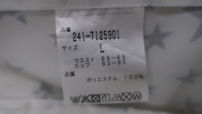Callaway(キャロウェイ) スカート 白ネイビー星柄 レディース L 241-7125901 B