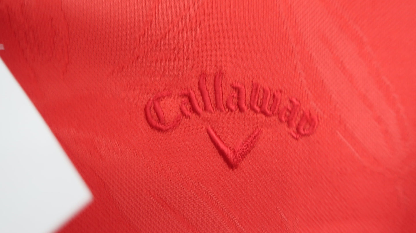 Callaway(キャロウェイ) フレアポロシャツ 赤 レディース L 241-0134822 A