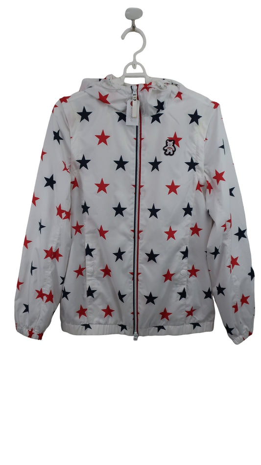 Callaway(キャロウェイ) ウィンドブレーカー 白赤ネイビー星柄 レディース L 241-110896 B