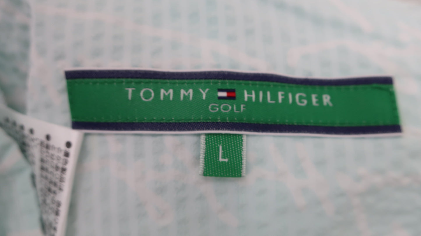 TOMMY HILFIGER GOLF(トミーヒルフィガーゴルフ) パンツ ミントグリーン総柄 レディース L N