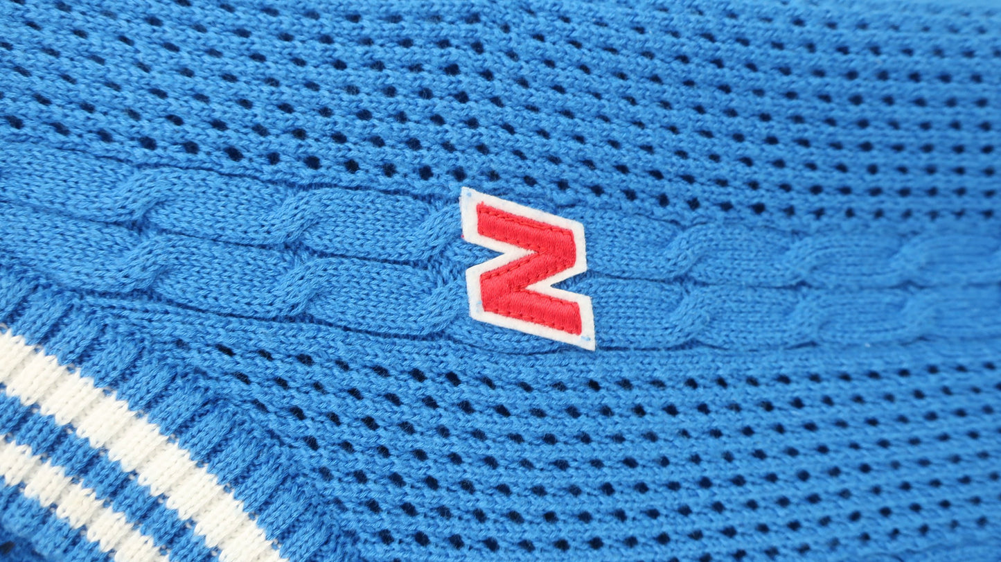 New Balance golf(ニューバランスゴルフ) サマーニットベスト 青 レディース 1 012-8173501 A