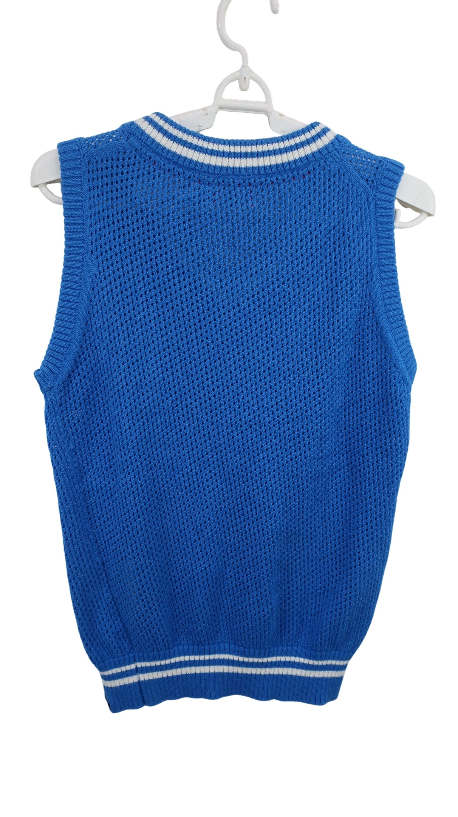 New Balance golf(ニューバランスゴルフ) サマーニットベスト 青 レディース 1 012-8173501 A