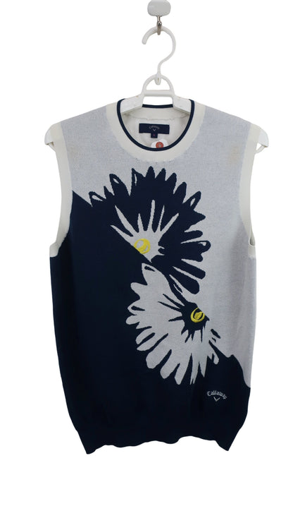 Callaway(キャロウェイ) ベスト 白ネイビー レディース L C22119201 B