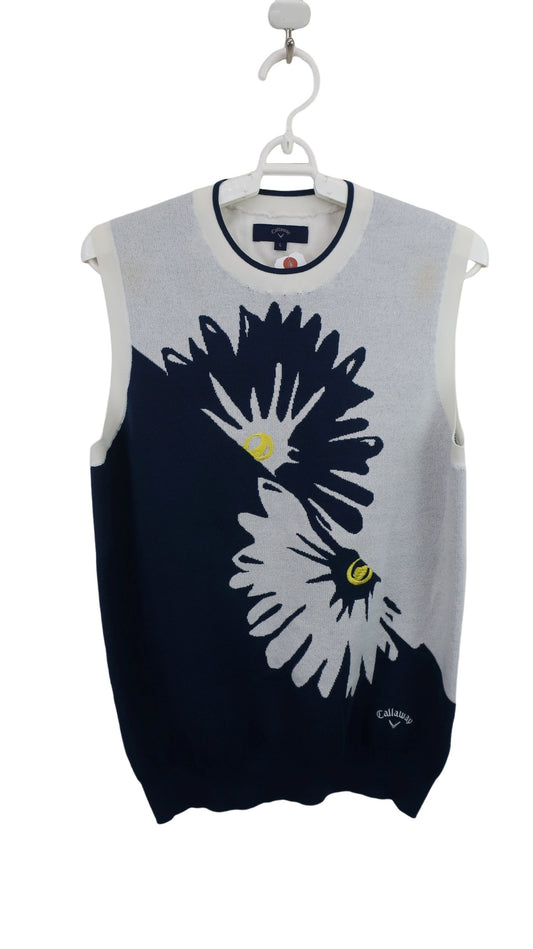 Callaway(キャロウェイ) ベスト 白ネイビー レディース L C22119201 B