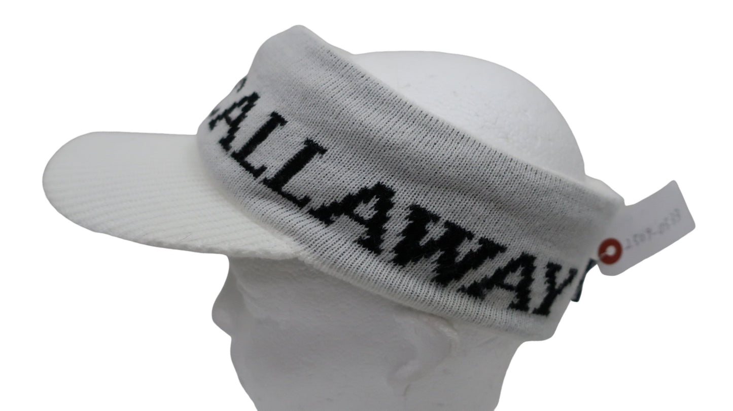 Callaway(キャロウェイ) ニットサンバイザー 白 レディース フリーサイズ C21291210 A