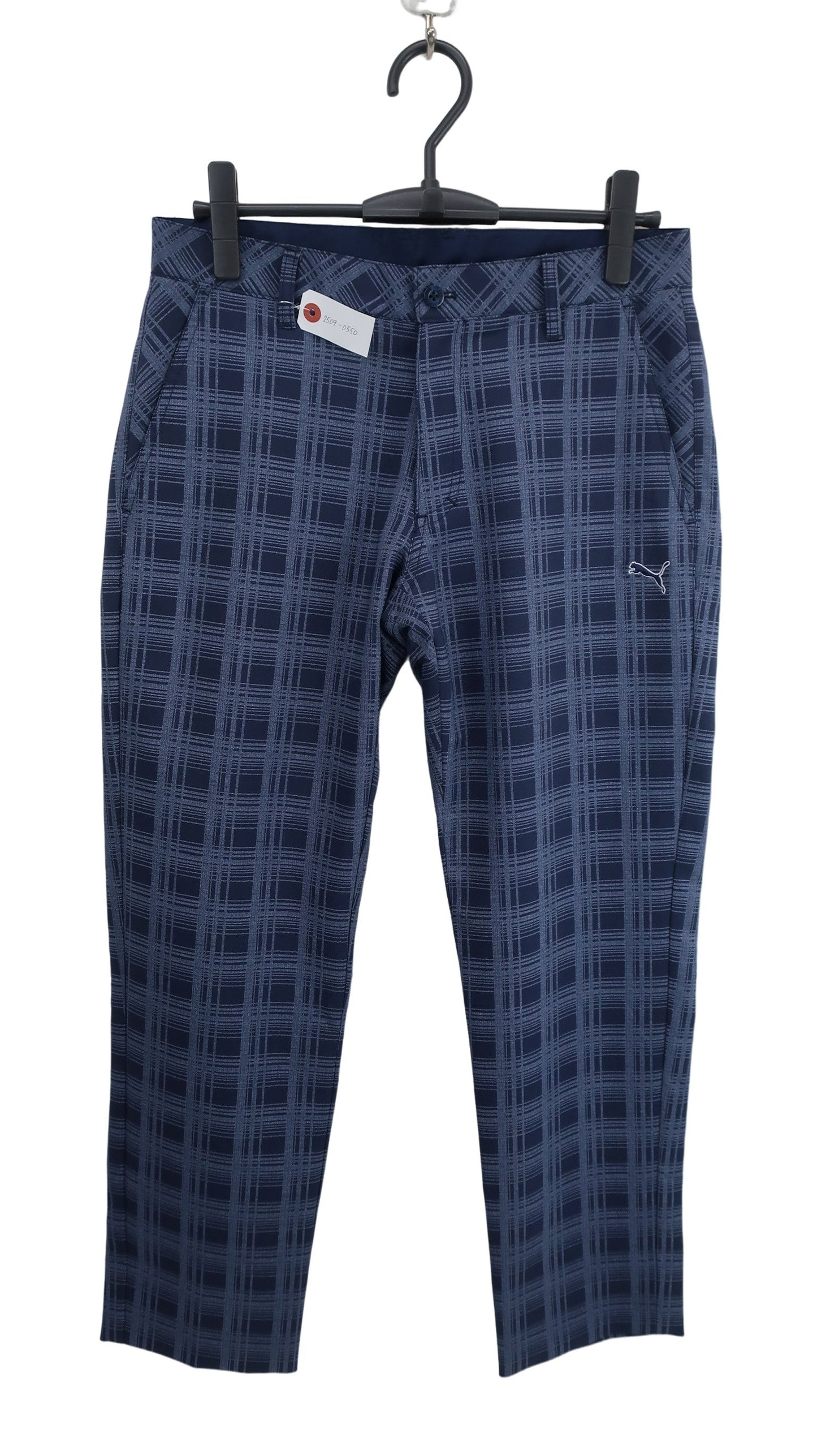PUMA GOLF(プーマゴルフ) パンツ ネイビー総柄 メンズ 79 A