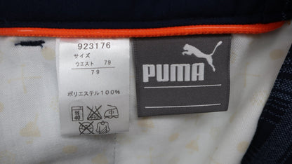 PUMA GOLF(プーマゴルフ) パンツ ネイビー総柄 メンズ 79 A
