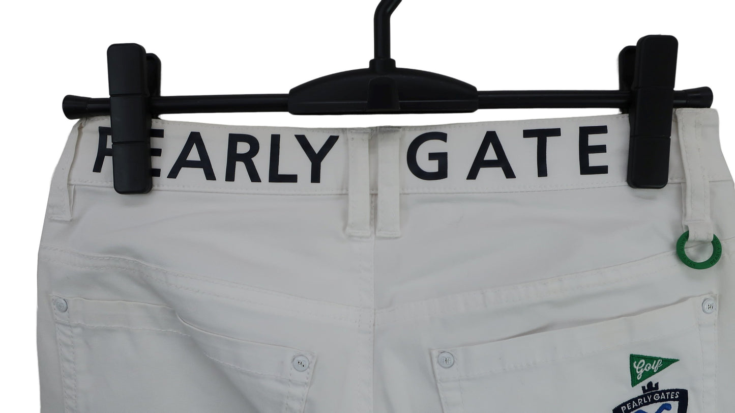 PEARLY GATES(パーリーゲイツ) パンツ 白 レディース 0 055-0231706 B