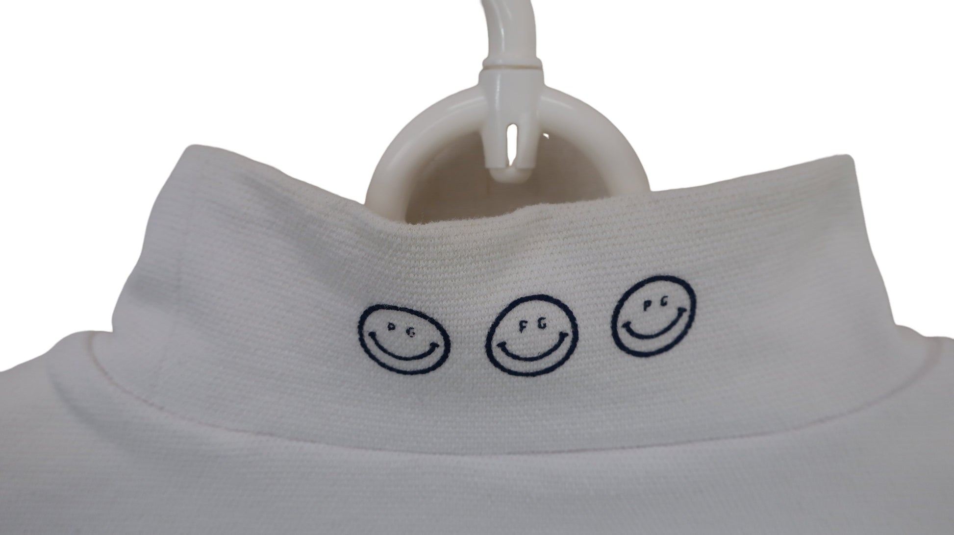 PEARLY GATES(パーリーゲイツ) 半袖モックネックシャツ 白 レディース 1 055-3267602 B