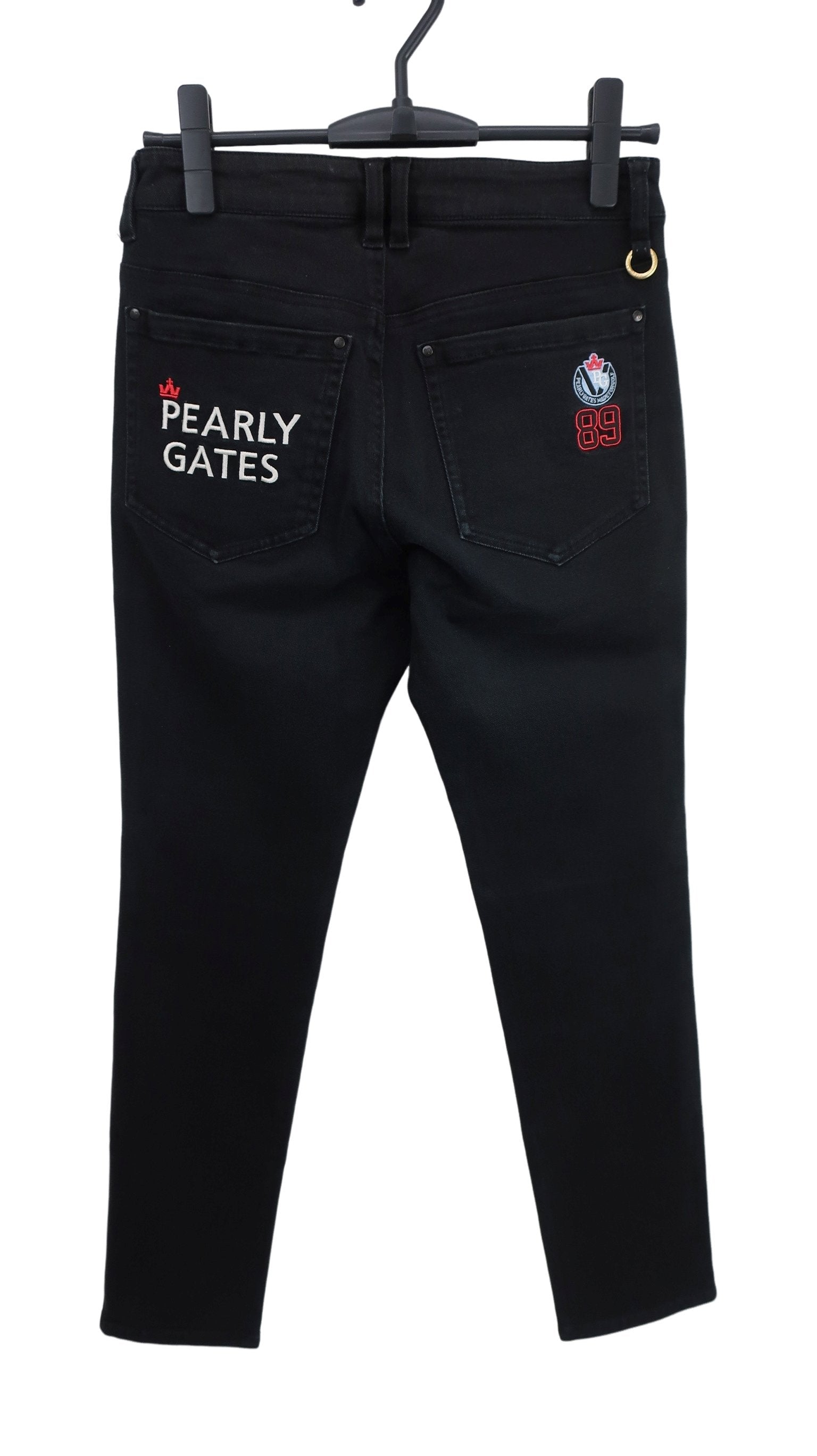 PEARLY GATES(パーリーゲイツ) パンツ 黒 レディース 0 055-9231002 B