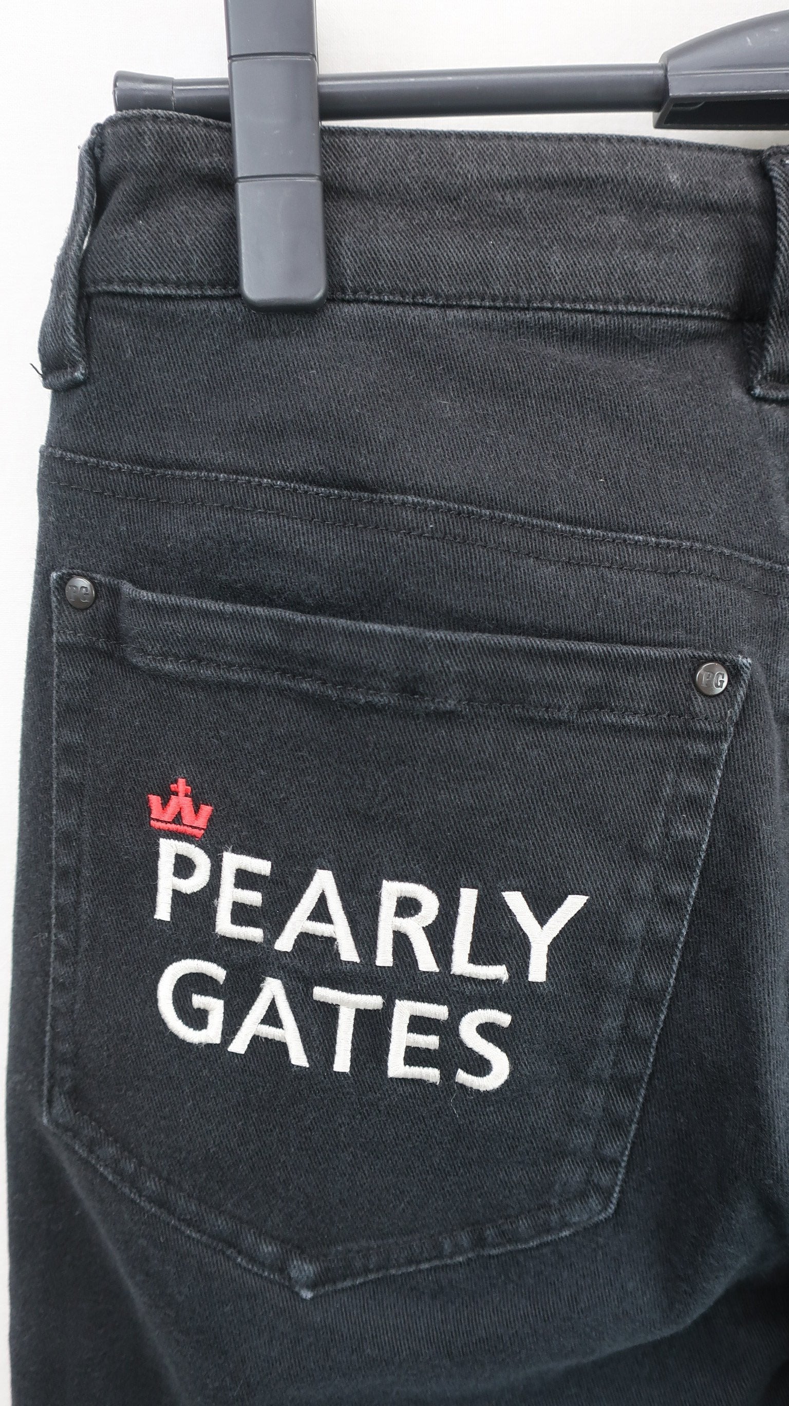 PEARLY GATES(パーリーゲイツ) パンツ 黒 レディース 0 055-9231002 B