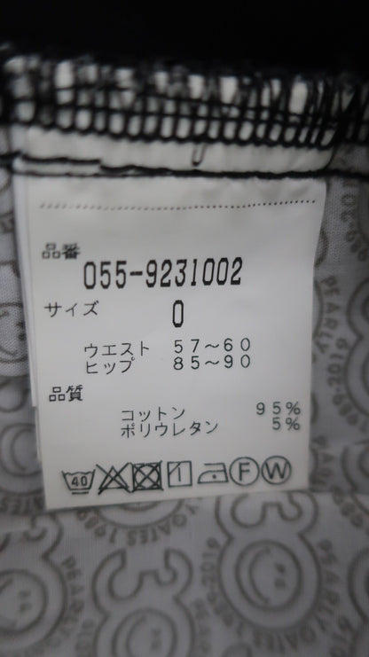 PEARLY GATES(パーリーゲイツ) パンツ 黒 レディース 0 055-9231002 B